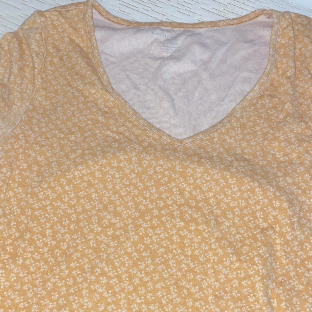 American eagle floral pattern top